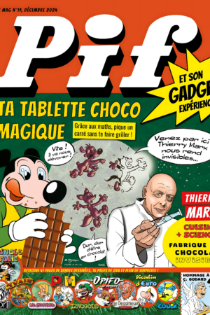 Pif LE MAG N°17 vous offre un Noël gourmand et plein de surprises ! 🎄🍫✨