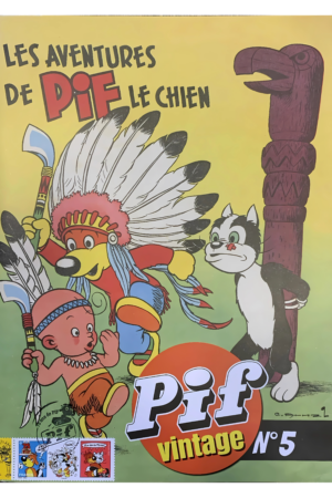 📢 Édition Collector : 48 Pages de Strips Pif + Timbre des 75 Ans Oblitéré 1er Jour !