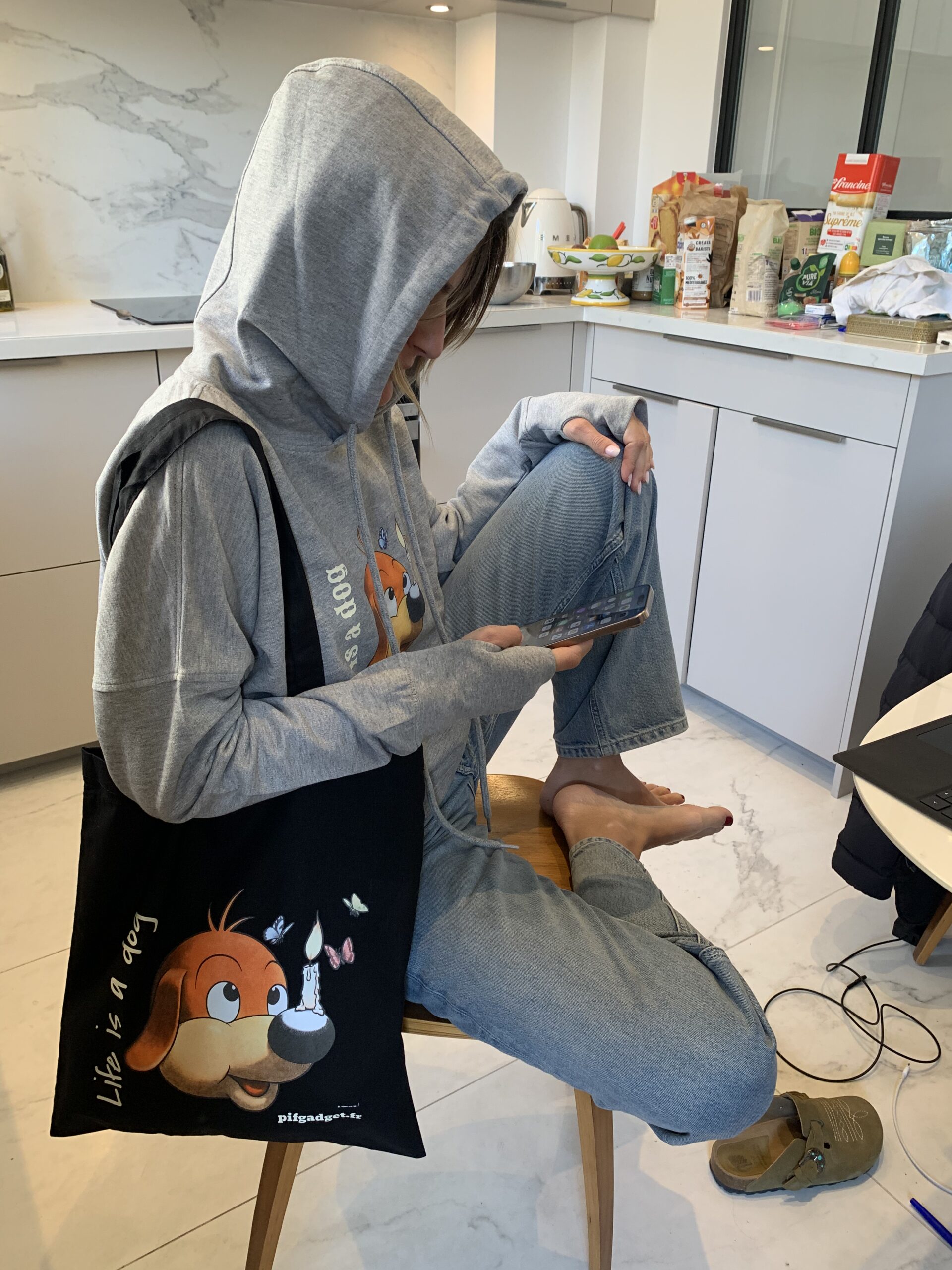 Tote bag - Pif à la bougie – Image 2