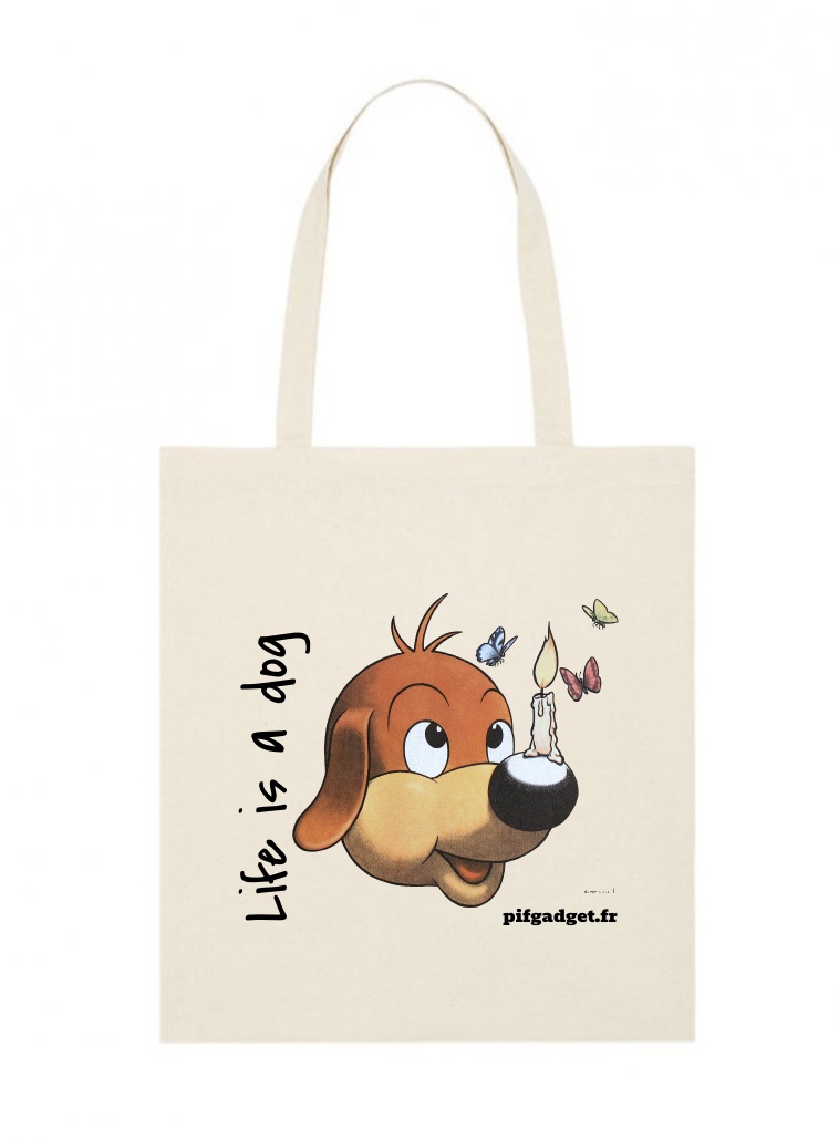 Tote bag - Pif à la bougie