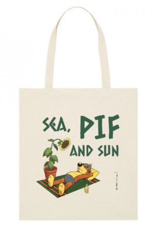 Tote Bag - sea, PIF and sun !