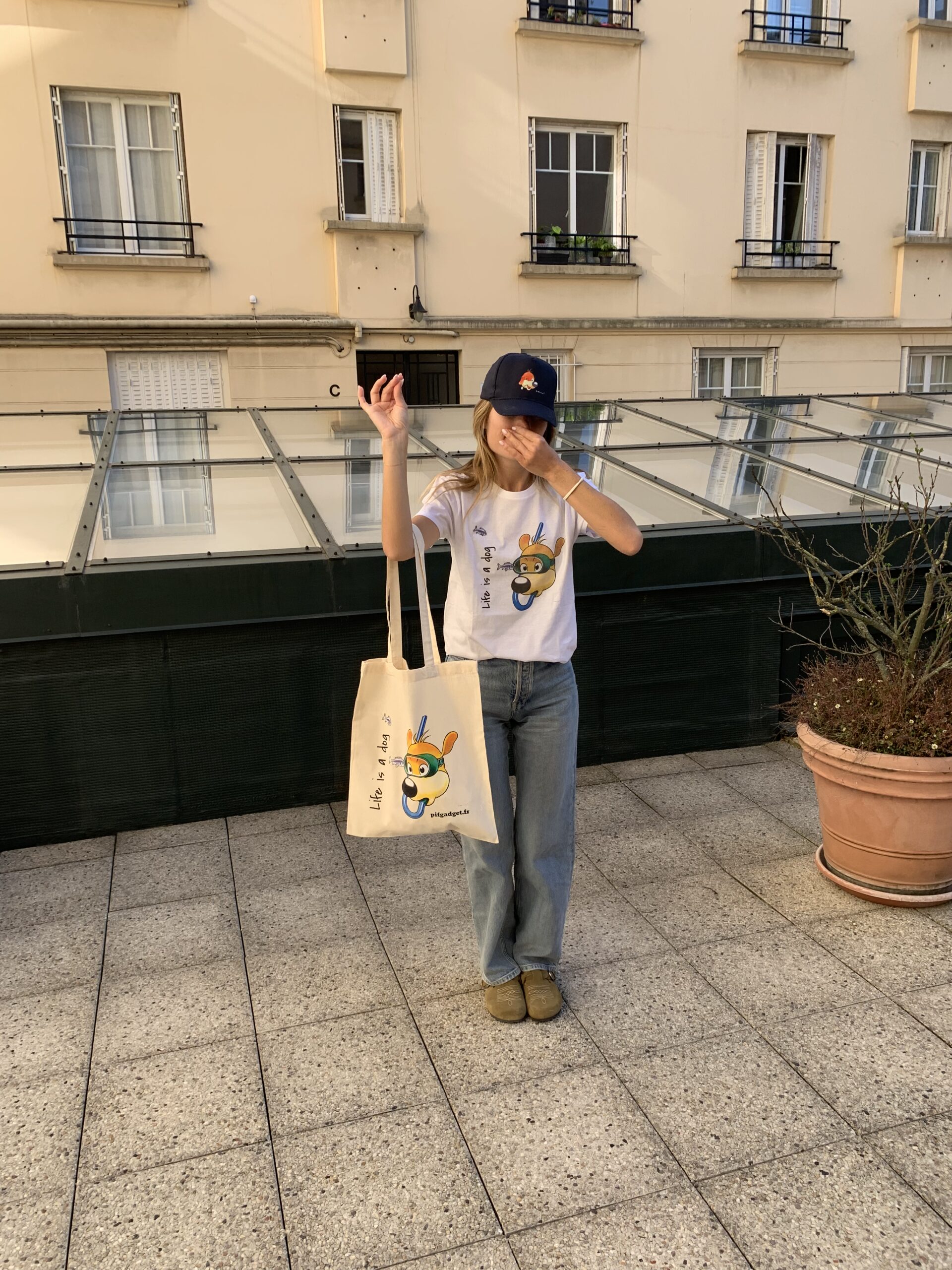 T-shirt - Pif et les poissons ! – Image 2
