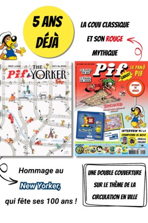 PIF LE MAG n°20 – Septembre 2025 : Double couverture
