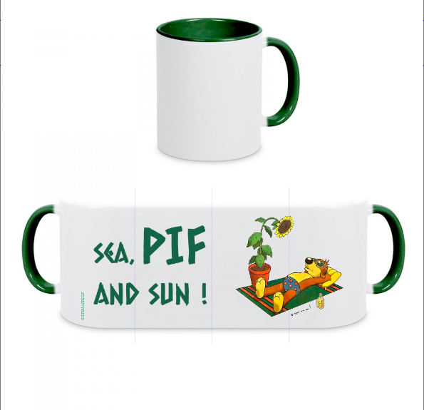 Mug Pif – Sea, Pif and Sun! – Image 2