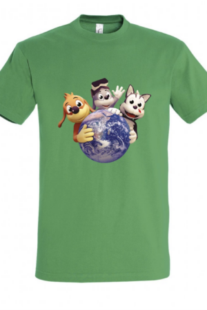 Tee-shirt du dessin animé "Pif et Hercule se mettent au vert" sur Canal+ Kids